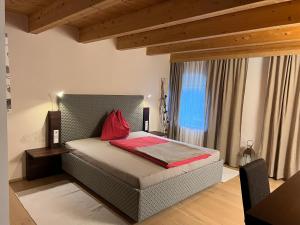 Una cama o camas en una habitación de Brucknergut