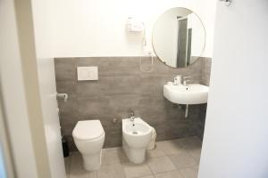 Koupelna v ubytování Hotel Montevecchio