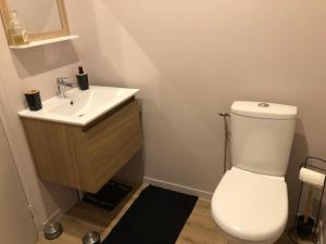 Koupelna v ubytování Le Logis du Gast chambre verte