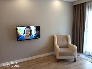 TV a/nebo společenská místnost v ubytování Mali Garden Residence