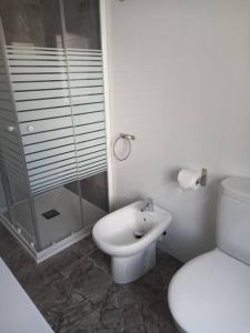 Kúpeľňa v ubytovaní Apartamento cerca del puerto y del paseo