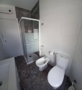 Kúpeľňa v ubytovaní Apartamento cerca del puerto y del paseo