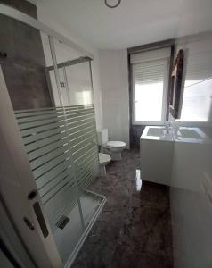 Kúpeľňa v ubytovaní Apartamento cerca del puerto y del paseo