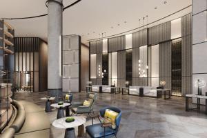 Istumisnurk majutusasutuses Sheraton Zhaoqing Dinghu