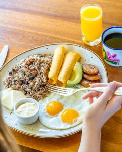 Frühstücksoptionen für Gäste der Unterkunft Costa Rica Marriott Hotel Hacienda Belen