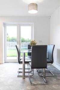 a conference room with a table and chairs at No203 in Doncaster