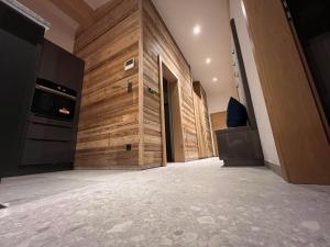Kuchyň nebo kuchyňský kout v ubytování Appartements Plus