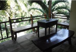 Balkoni atau teres di Seashell Resort Hostel Koh Tao