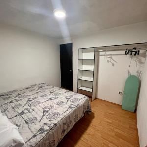 Tempat tidur susun dalam kamar di Los Depas de los Obil ValQuirico