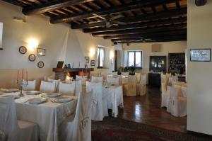 Majoituspaikan Residenza Scorcio Sul Mare ravintola tai vastaava paikka