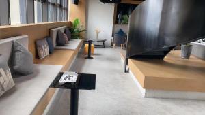 Posezení v ubytování base-PUSAN Serviced Apartment -Shanghai New International Expo Centre