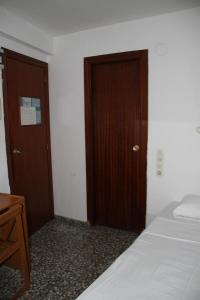 Cama o camas de una habitación en Hostal Mengual