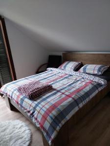 Postel nebo postele na pokoji v ubytování House Kupa MB