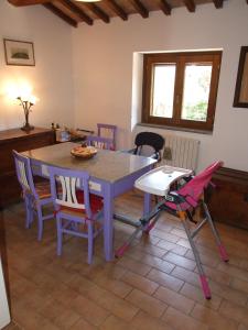Predel za sedenje v nastanitvi Podere La Vigna Locazione Turistica