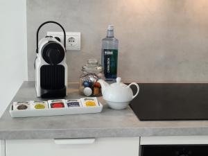 Príslušenstvo na prípravu kávy alebo čaju v ubytovaní NUEVO! Algaida Calahonda Beach Studio