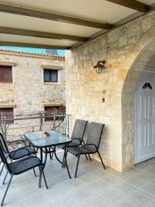 A patio or other outdoor area at Kathiana cozy apartment