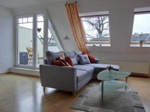 Posezení v ubytování Ferienwohnung H23
