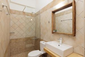 Kúpeľňa v ubytovaní Aloe Apartments
