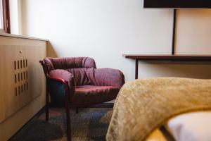 Istumisnurk majutusasutuses Quality Hotel Royal Corner
