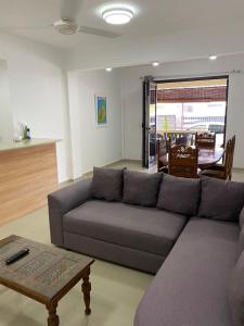 Posezení v ubytování Residence La Colombe