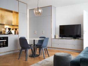 Cuisine ou kitchenette dans l'établissement Bob W Koti Ullanlinna