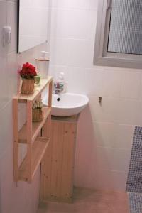 Koupelna v ubytování Apartamento en la Plaza del Salvador.