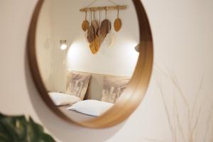 Posteľ alebo postele v izbe v ubytovaní Aloe Apartments