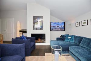 O zonă de relaxare la Villa Greif Wohnung 05