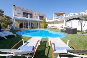 Fotografie z fotogalerie ubytování Moderne Villa, Pool+Meerblick,schnelles Wifi,Klima v destinaci Calas de Mallorca