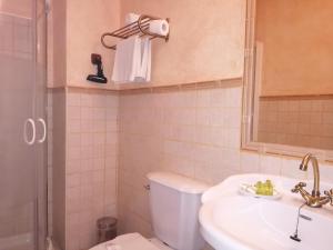 Koupelna v ubytování Casa rural osvilares