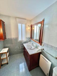 Łóżko lub łóżka w pokoju w obiekcie Dúplex ocean sea views
