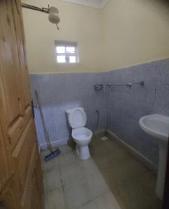 a bathroom with a toilet and a sink at 2 br own compound furnished hse in Nairagie Ngare
