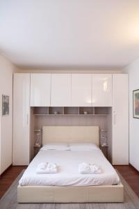 A bed or beds in a room at I Cigni