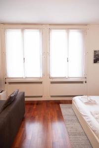 A bed or beds in a room at I Cigni