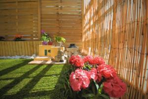 A garden outside Cozy Apartment in the heart of Athens!