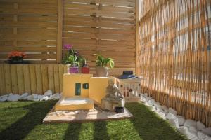 A garden outside Cozy Apartment in the heart of Athens!