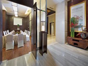 Posezení v ubytování SSAW Boutique Hotel Shanghai Hongkou