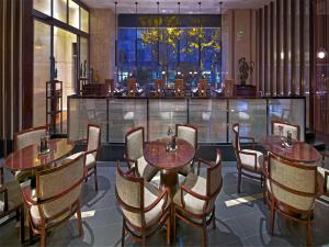 Restaurace v ubytování SSAW Boutique Hotel Shanghai Hongkou