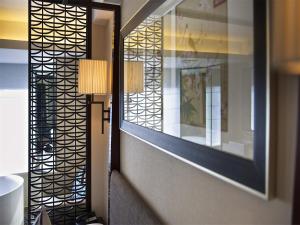 Koupelna v ubytování SSAW Boutique Hotel Shanghai Hongkou