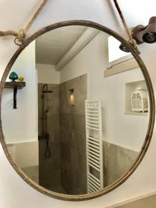 A bathroom at RIFUGIO Salentro