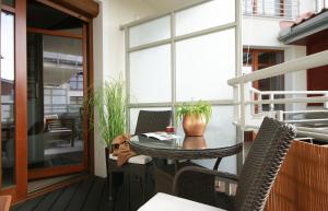 Posedenie v ubytovaní IRS ROYAL APARTMENTS Apartamenty IRS Neptun Park
