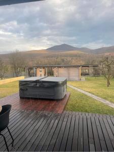 Widok na góry z tego apartamentu