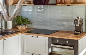 Dapur atau dapur kecil di Cozy Home In Trzesacz With Kitchen