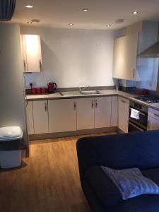 Η κουζίνα ή μικρή κουζίνα στο Vetrelax Chelmsford City Apartment +10 φωτογραφίες