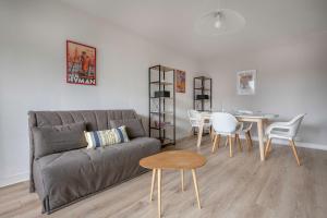 Posedenie v ubytovaní Coquet appartement à 300 m du port du Pouliguen