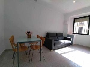 Posezení v ubytování Casa Fernando y Maruja