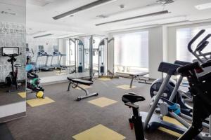 Fitness centrum a/nebo fitness zařízení v ubytování Cambridgeport 1BR w WD near MIT BOS-735