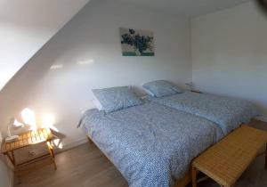 Posteľ alebo postele v izbe v ubytovaní Entre Nausicaa et Wimereux