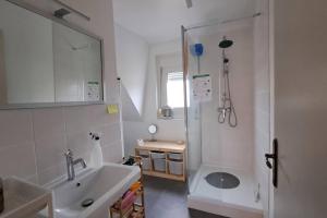 Kúpeľňa v ubytovaní Entre Nausicaa et Wimereux