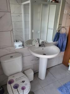 Kúpeľňa v ubytovaní Casa Violeta